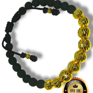 Pulsera Once Balines Diamantados en Oro 18k