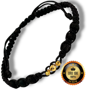 Pulsera en Oro 18k balines 4mm o 5mm