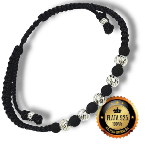 Pulsera Balines Diamantados en Plata 925