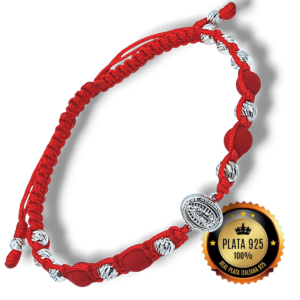 Pulsera Virgen de Guadalupe en Plata 925