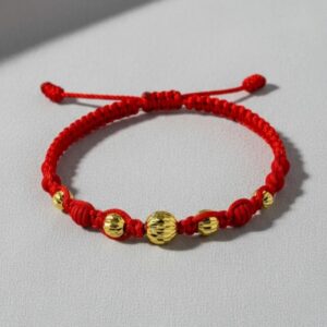 Pulsera en Oro 18k Balín 8mm